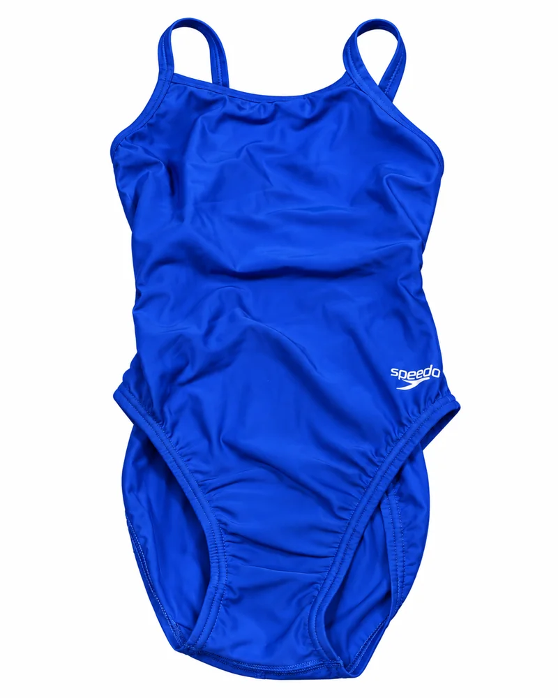 Speedo · Traje de una pieza para niña · Azul · Talla 6/32
