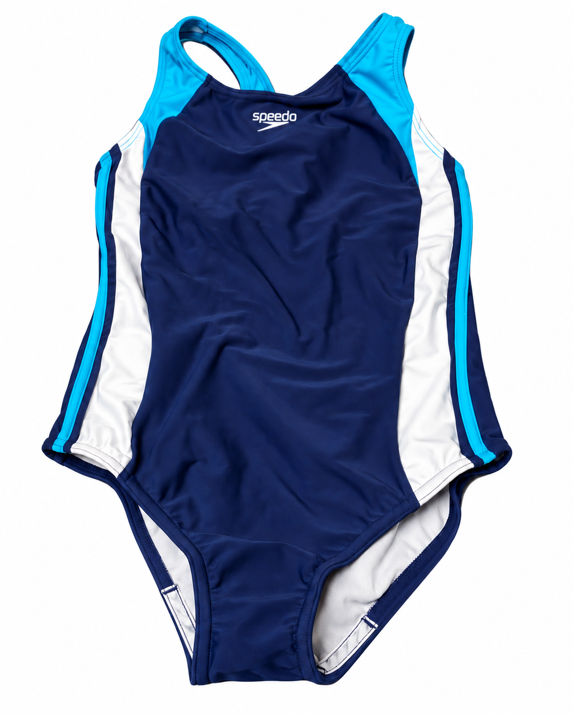 Speedo · Traje de una pieza para niña · Tricolor · Talla 34