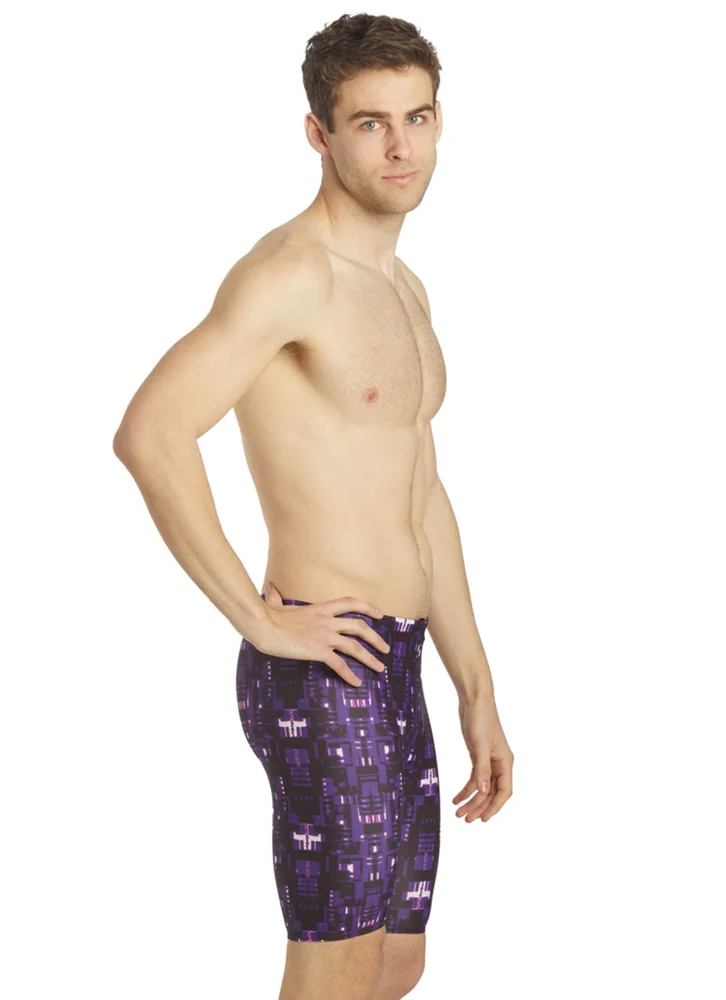 iSwim - Lycra negro/morado - nino · Traje de baño para niño · Negro morado · Talla 26